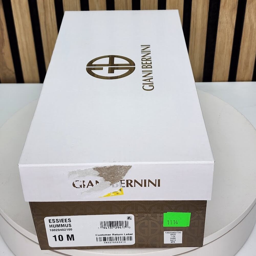 NEW - Giani Bernini Essie Women’s Brown Fisherman Slingback Sandals Size 10 - Picture 8 of 8